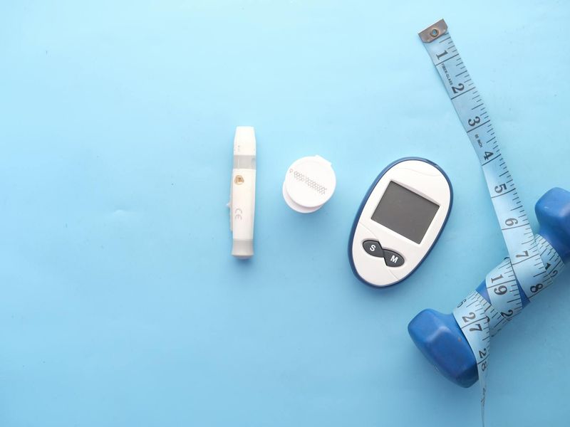 Detailed view of fitness equipment and structured workout plan